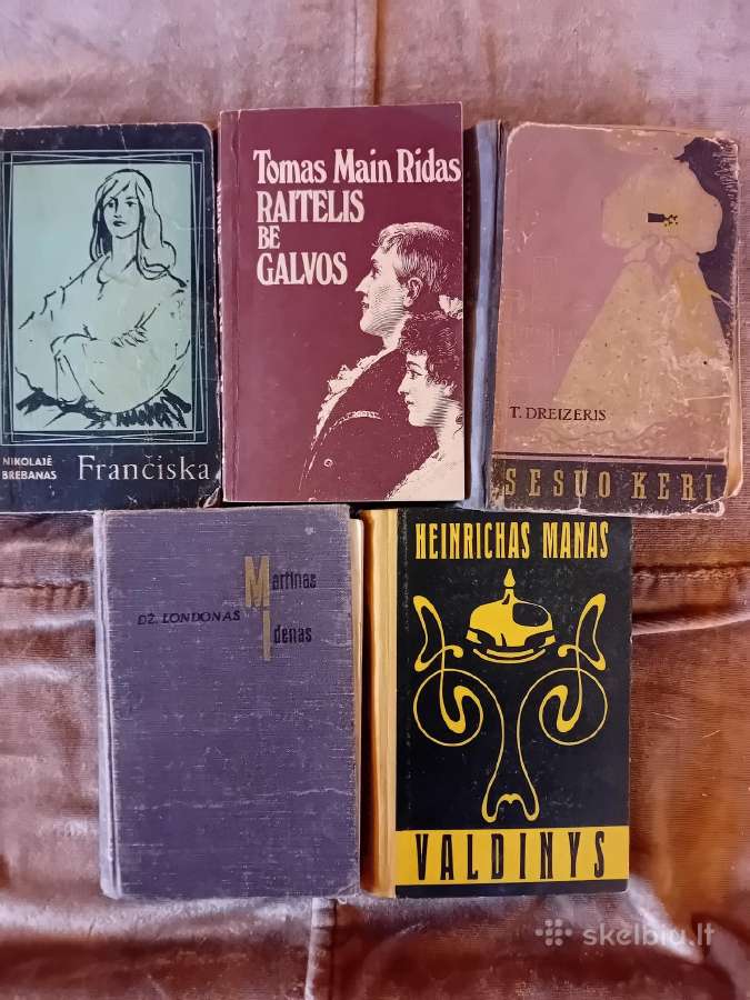 5 pasaulio literatūros klasikų knygos