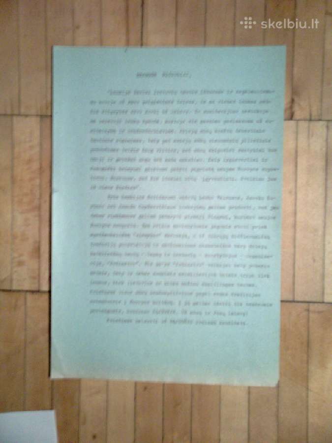 1988- 1989 metu Lietuvos atsisaukimai ir plakatai - nuotraukos Nr. 4