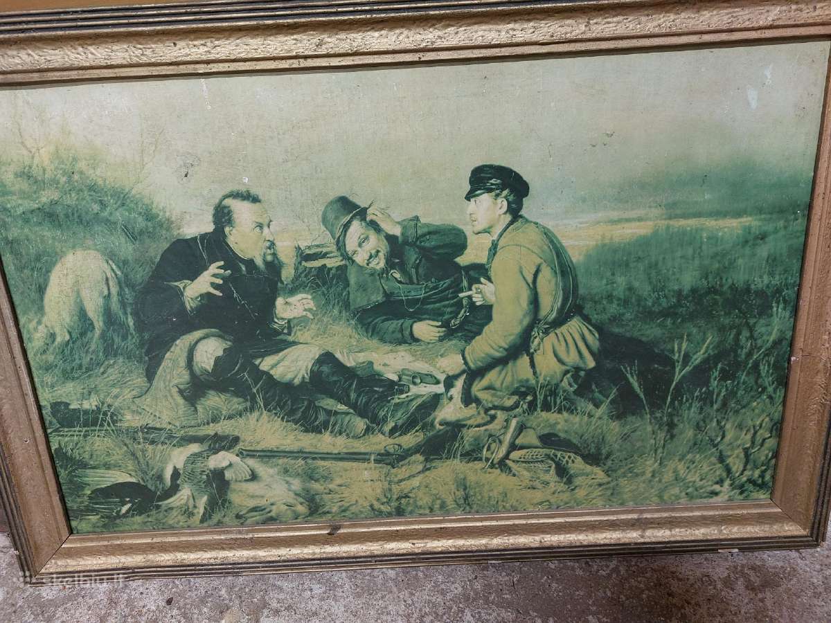 Senoviniai paveikslai, laikrodžiai - nuotraukos Nr. 2