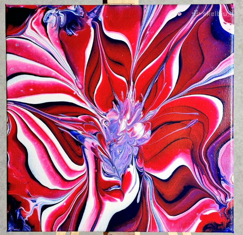 Paveikslas The Scarlet Flower (Raudonoji Gėlelė)