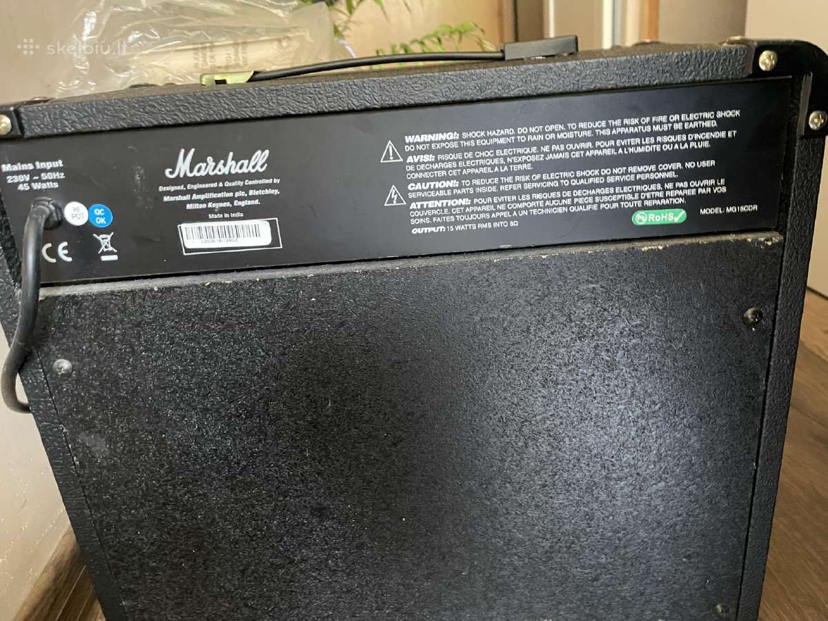 Marshall kubas Mg15cdr - nuotraukos Nr. 2