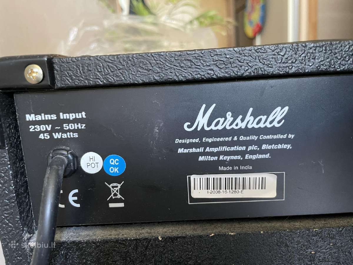 Marshall kubas Mg15cdr - nuotraukos Nr. 3