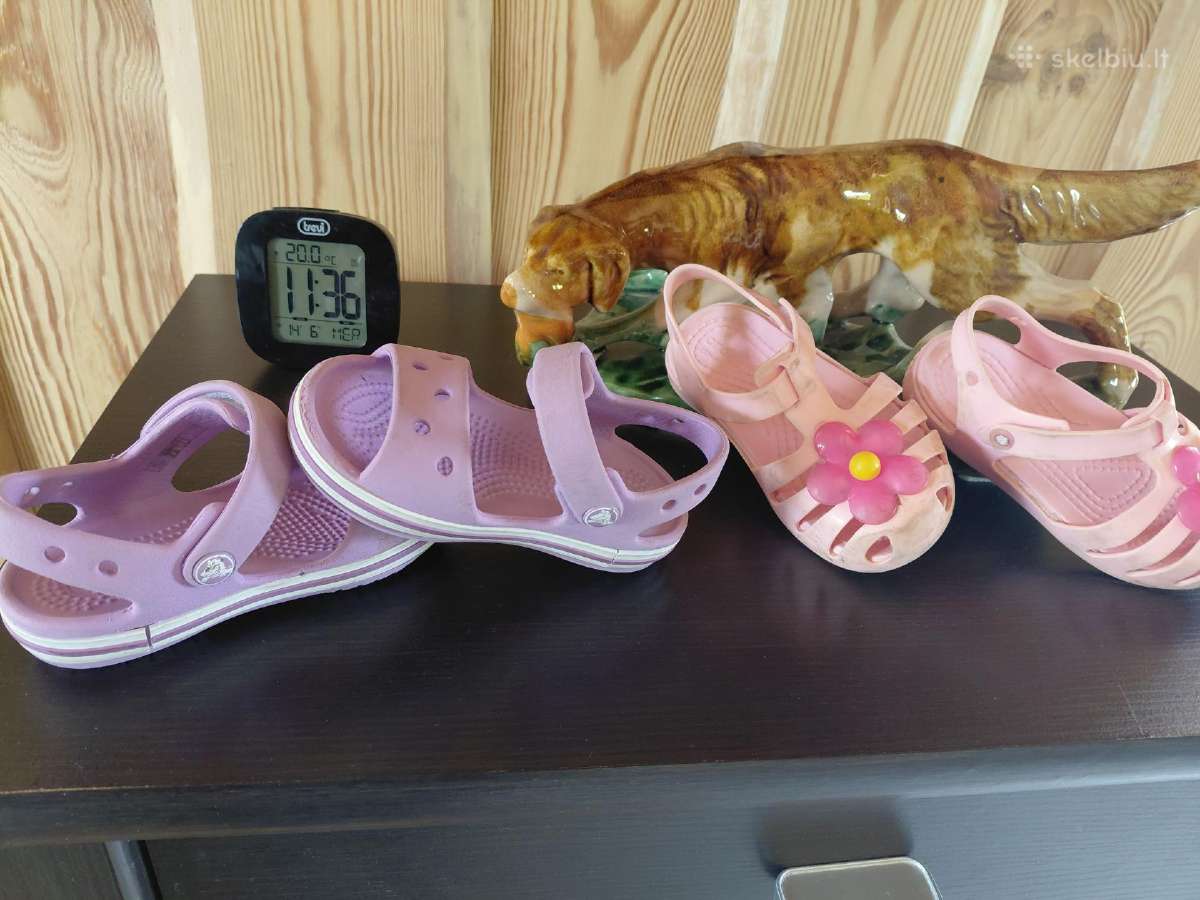 Vaikiškos crocs basutės jūsų panelei