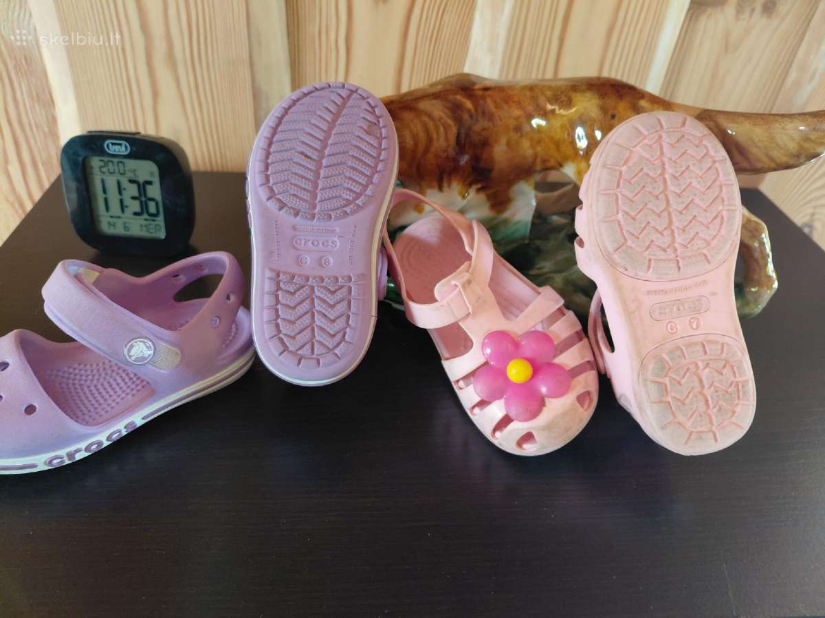 Vaikiškos crocs basutės jūsų panelei - nuotraukos Nr. 3