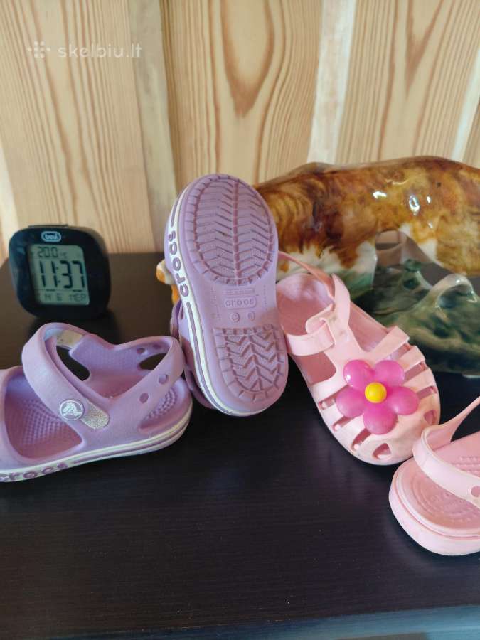 Vaikiškos crocs basutės jūsų panelei - nuotraukos Nr. 4