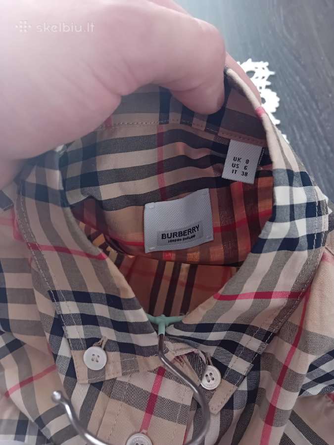 Burberry vintage S dydzio suknele. Moketa 830e. - nuotraukos Nr. 8