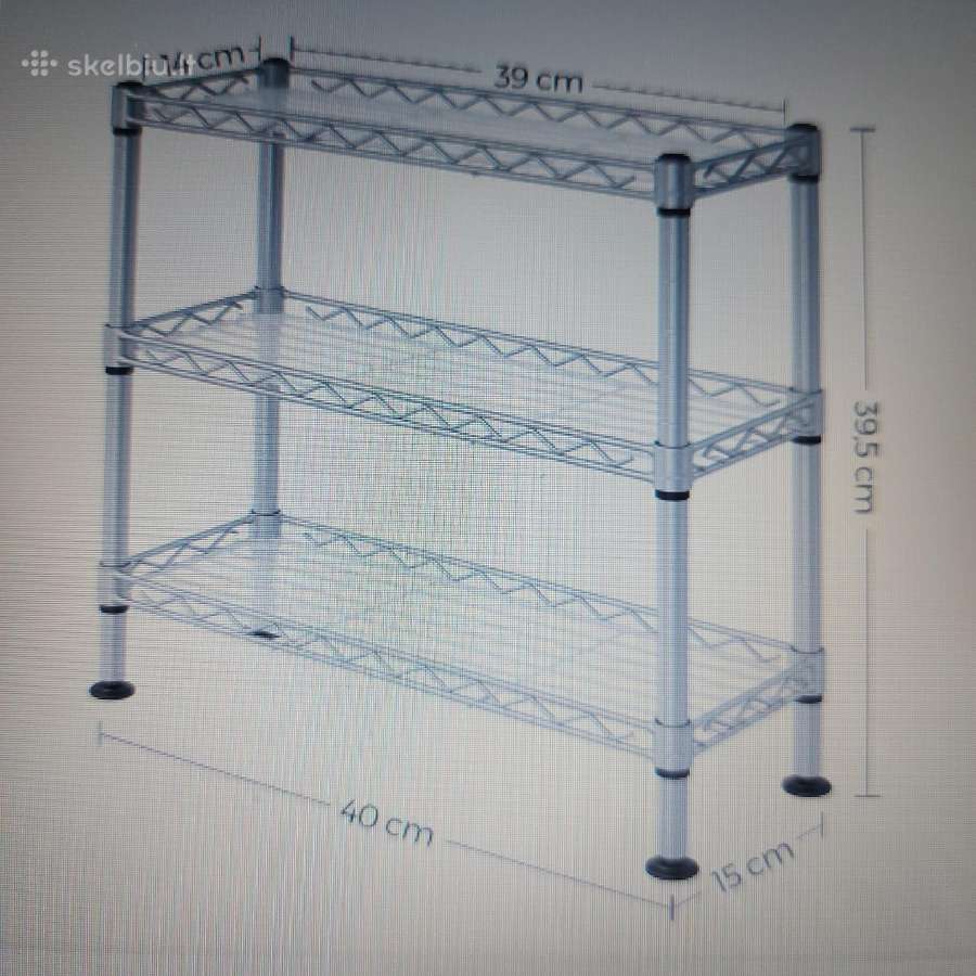 Įvairios naujos pastatomos metalinės lentynos - nuotraukos Nr. 13