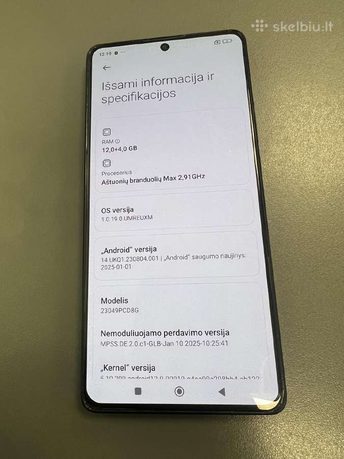 Xiaomi Poco F5 12/256gb Black garantija 190 eur