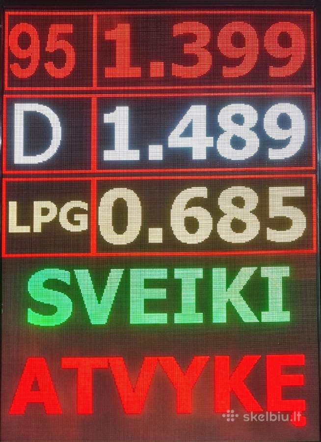 Akcija - 10%. LED Švieslentes, Bėgančias Eilutes. - nuotraukos Nr. 7