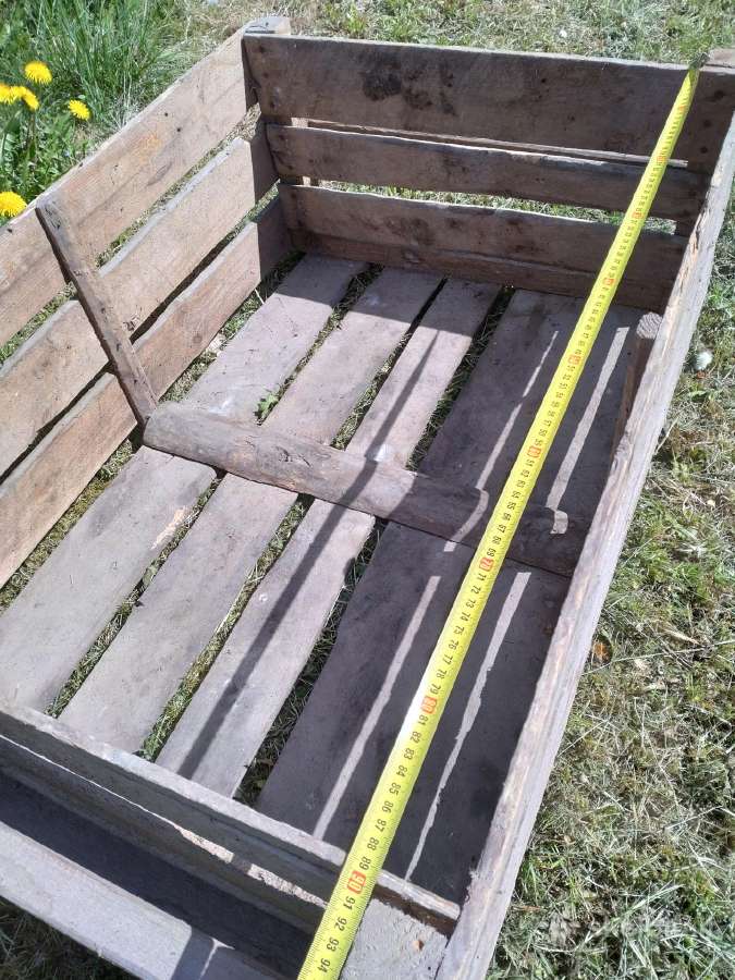 Medinės dėžės obuoliams sandėliuoti - nuotraukos Nr. 2