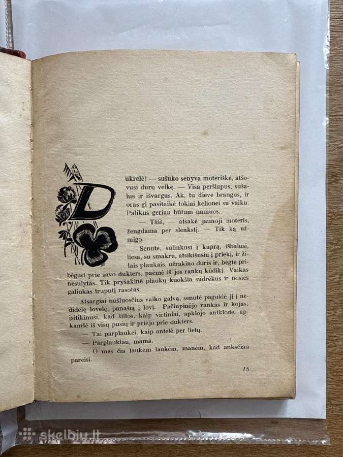 Per šaltį ir vėją 1940 m. Reta knyga - nuotraukos Nr. 4
