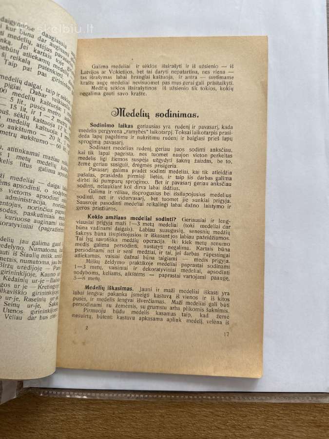 Kaip sodinami ir auginami medeliai 1931 m. - nuotraukos Nr. 4