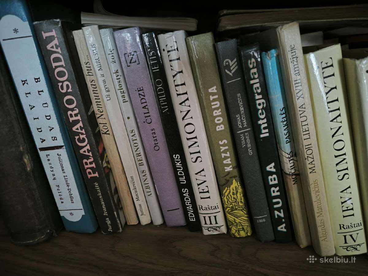 Knygos rinkinys/serija. Daug kitų knygų - nuotraukos Nr. 19