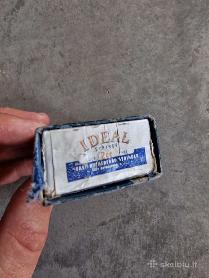 Stiklinis švirkštas „ideal“ – pagamintas Gdr - nuotraukos Nr. 5