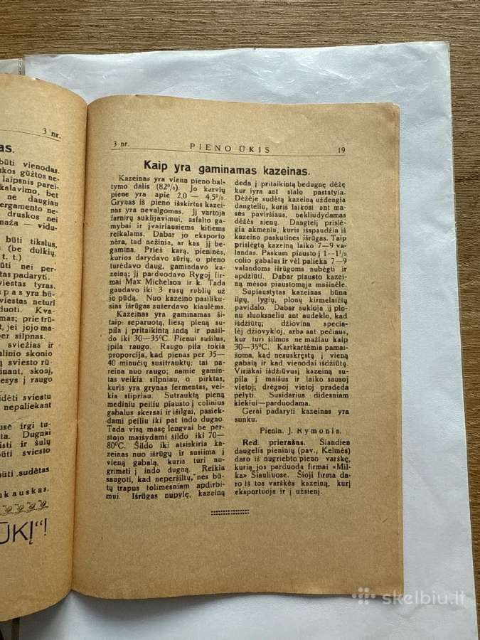 Pieno ūkis 1927 m. Geg. Mėn. Nr 3 - nuotraukos Nr. 4