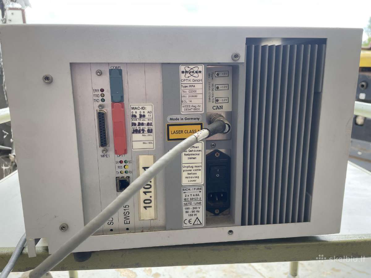 Spektrometras Bruker Mpa Ft-nir - nuotraukos Nr. 7