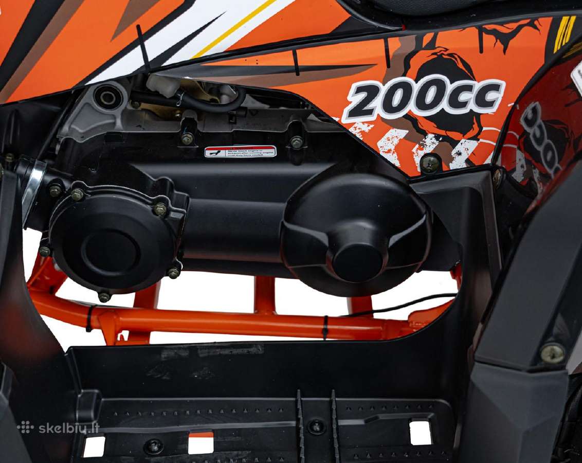 Benzininis keturratis Pro Rider 200cc Klaipėda - nuotraukos Nr. 24