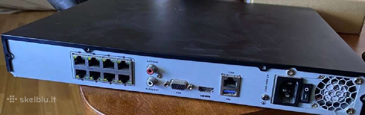 Hikvision Ds-7608ni-e2/8p Nvr Poe - nuotraukos Nr. 2