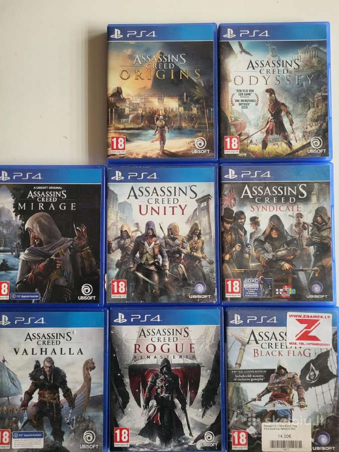 Ps4 Slim 500gb + Assassin's Creed kolekcija - nuotraukos Nr. 4