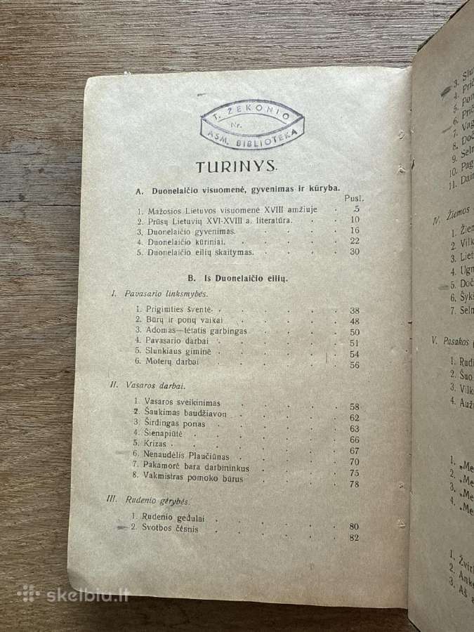 Duonelaičio gyvenimas ir raštai. Su kalbos paaiški - nuotraukos Nr. 7