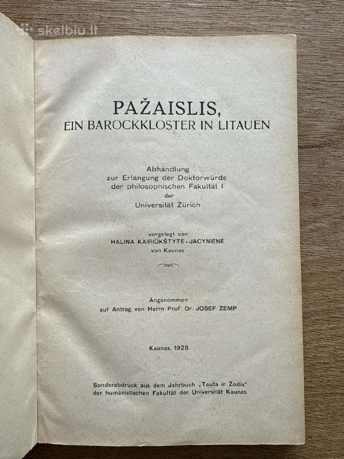 Pažaislis, ein barockkloster in Litauen 1928 m. - nuotraukos Nr. 4