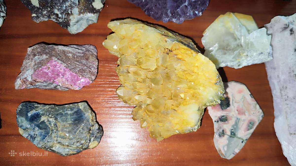 Mineralas kristalas akmuo dovana kolekcija - nuotraukos Nr. 23