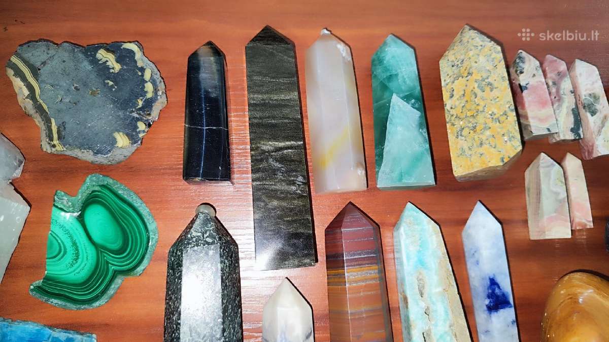 Mineralas kristalas akmuo dovana kolekcija - nuotraukos Nr. 24