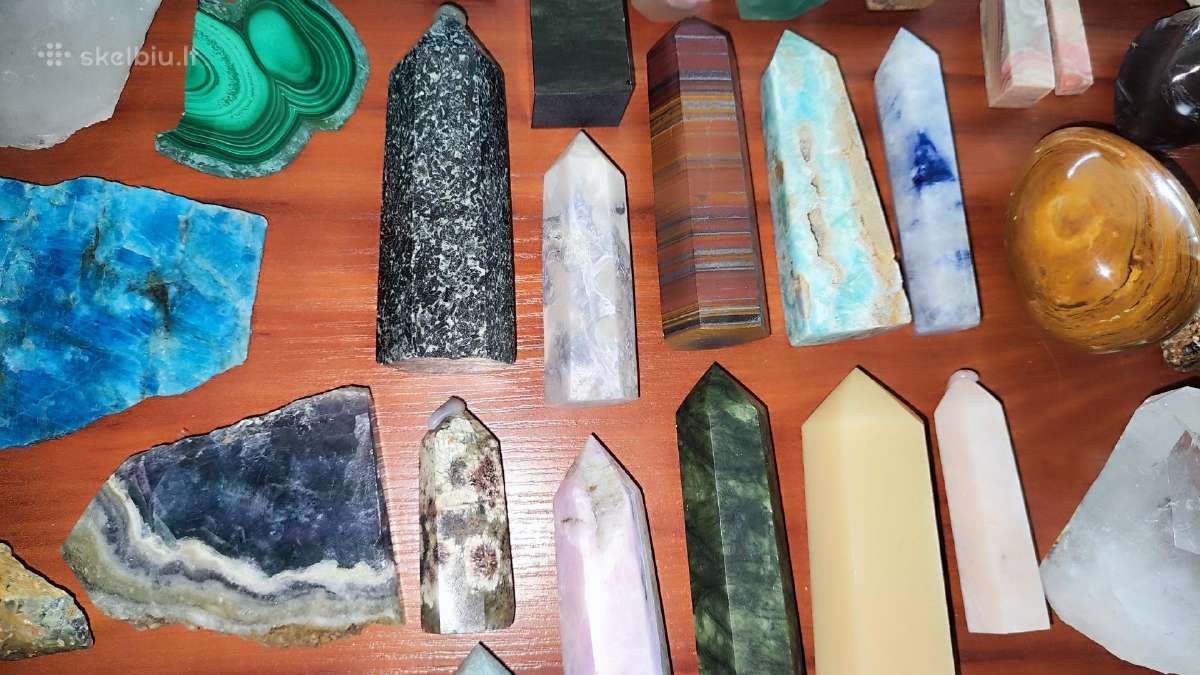 Mineralas kristalas akmuo dovana kolekcija - nuotraukos Nr. 25