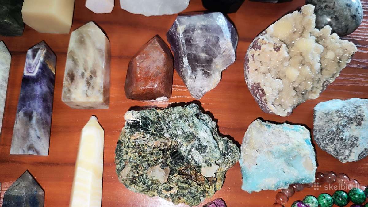 Mineralas kristalas akmuo dovana kolekcija - nuotraukos Nr. 30