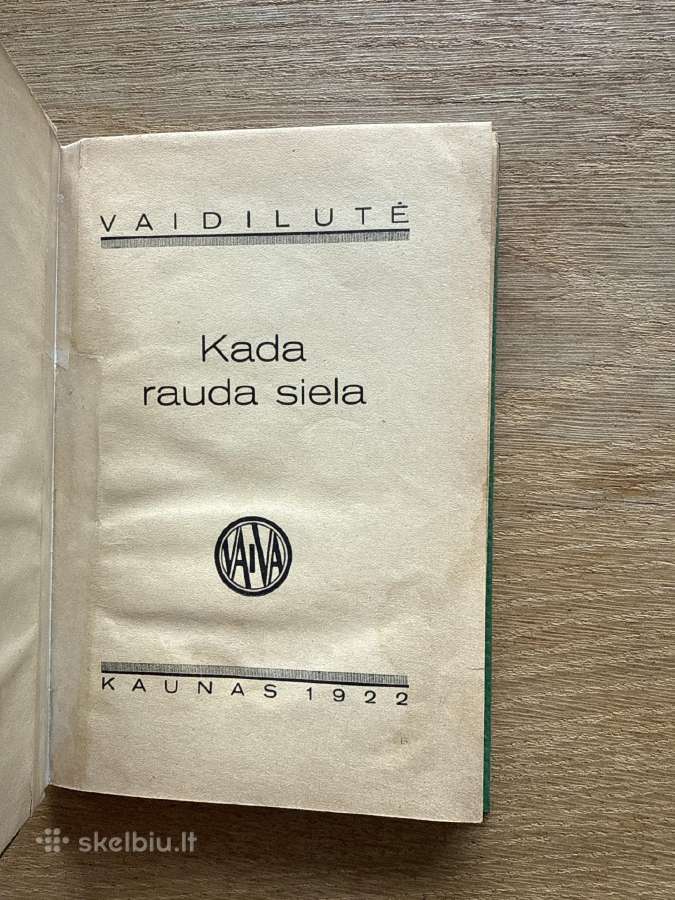 Kada rauda siela 1922