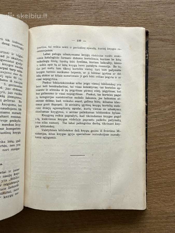Bibliotekoms vadovėlis 1937 m - nuotraukos Nr. 6