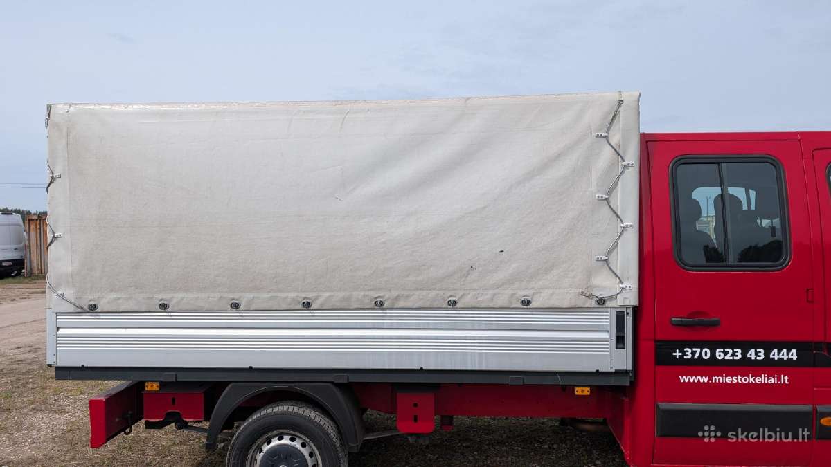 Opel movano Tentas su karkasu