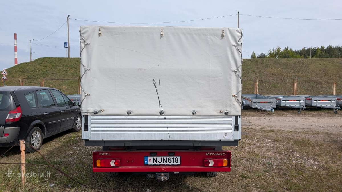 Opel movano Tentas su karkasu - nuotraukos Nr. 2