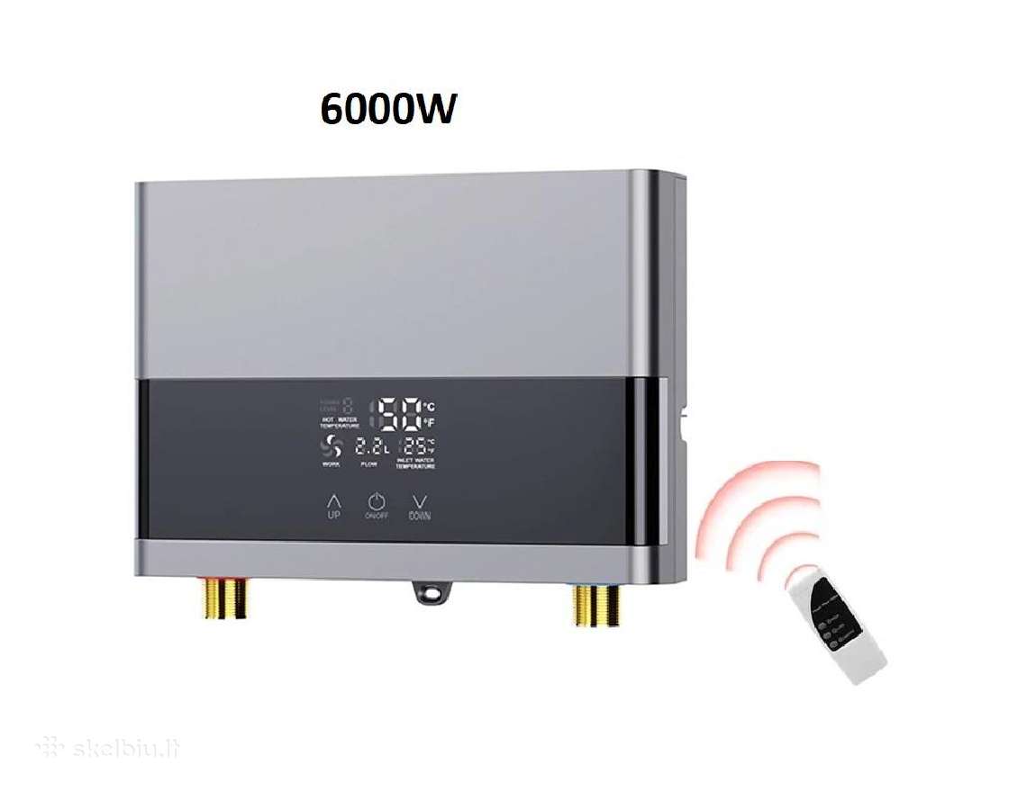 Momentinis elektrinis vandens šildytuvas 220 6500w - nuotraukos Nr. 9