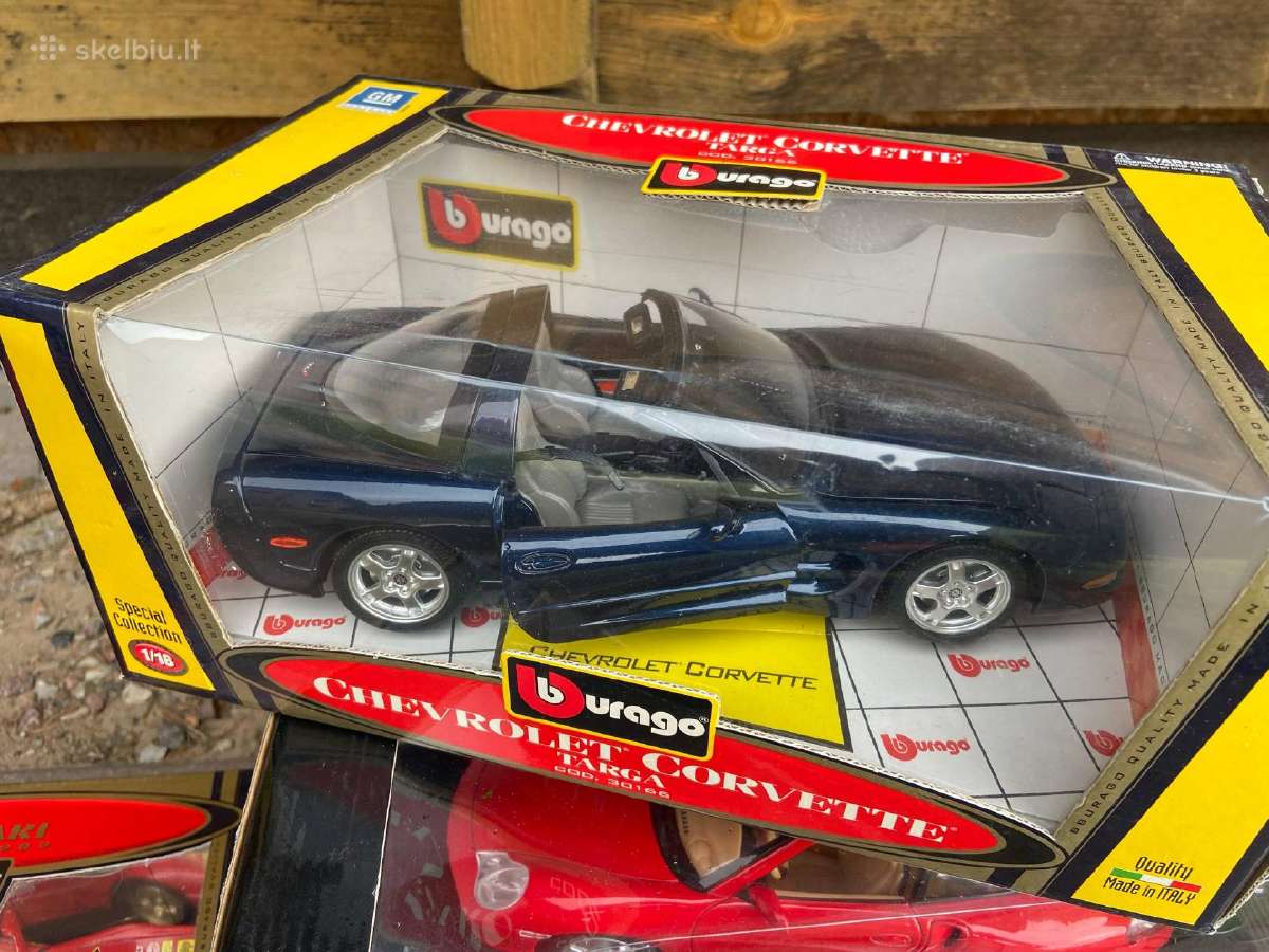 1:18 nauji supakuoti bburago, revell, mira,anson, - nuotraukos Nr. 6