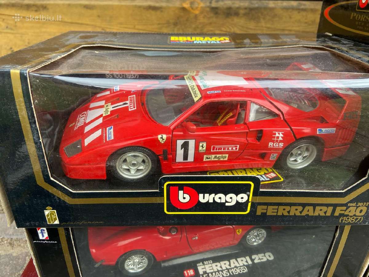 1:18 nauji supakuoti bburago, revell, mira,anson, - nuotraukos Nr. 17