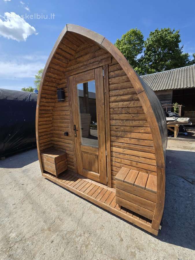 Sauna, Pirtys iš sienojų - nuotraukos Nr. 4