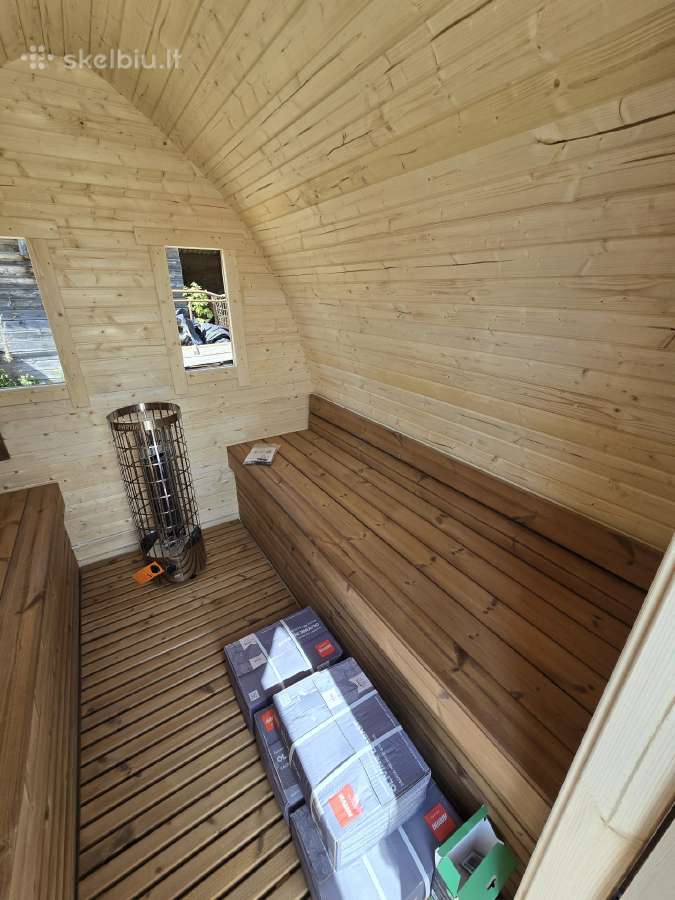 Sauna, Pirtys iš sienojų - nuotraukos Nr. 17