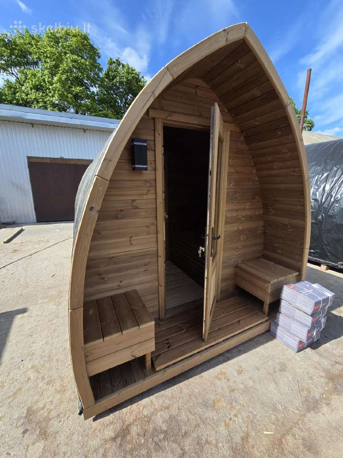 Sauna, Pirtys iš sienojų - nuotraukos Nr. 3