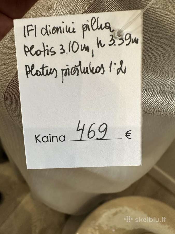 Dieninės pilkšvos užuolaidos - nuotraukos Nr. 5