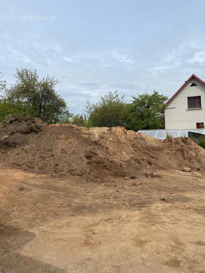 Atiduodu grunta sklypo pakelimui - nuotraukos Nr. 2