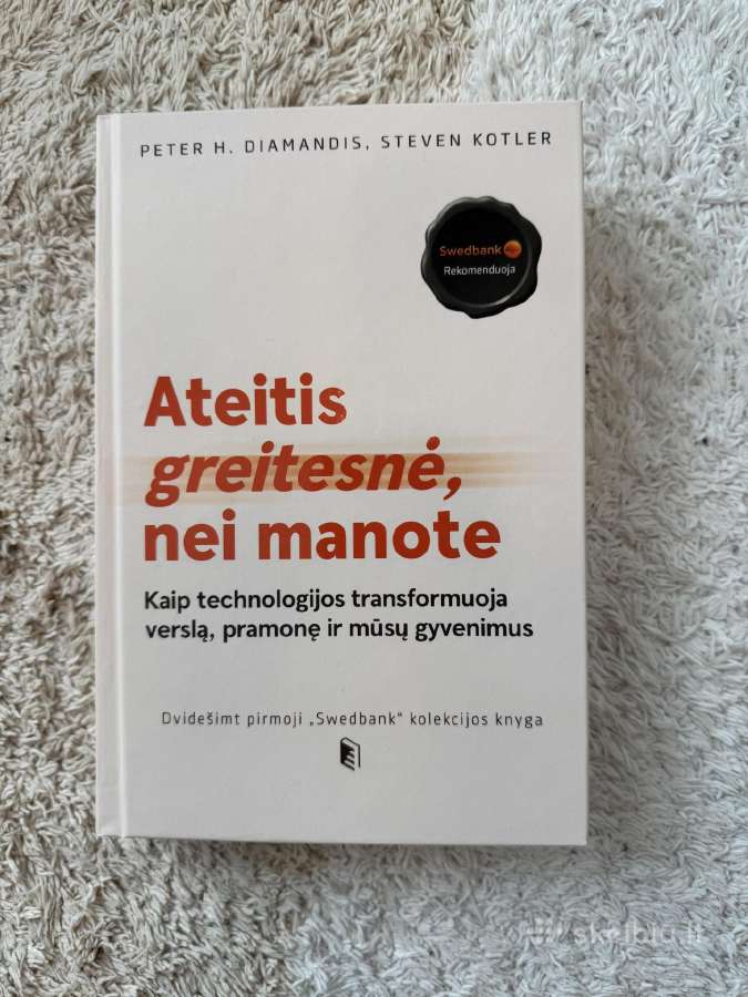 Nauja knyga Ateitis greitesnė, nei manote