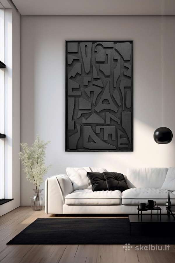 Vienetinis ranku darbo paveikslas 102cm x 172cm
