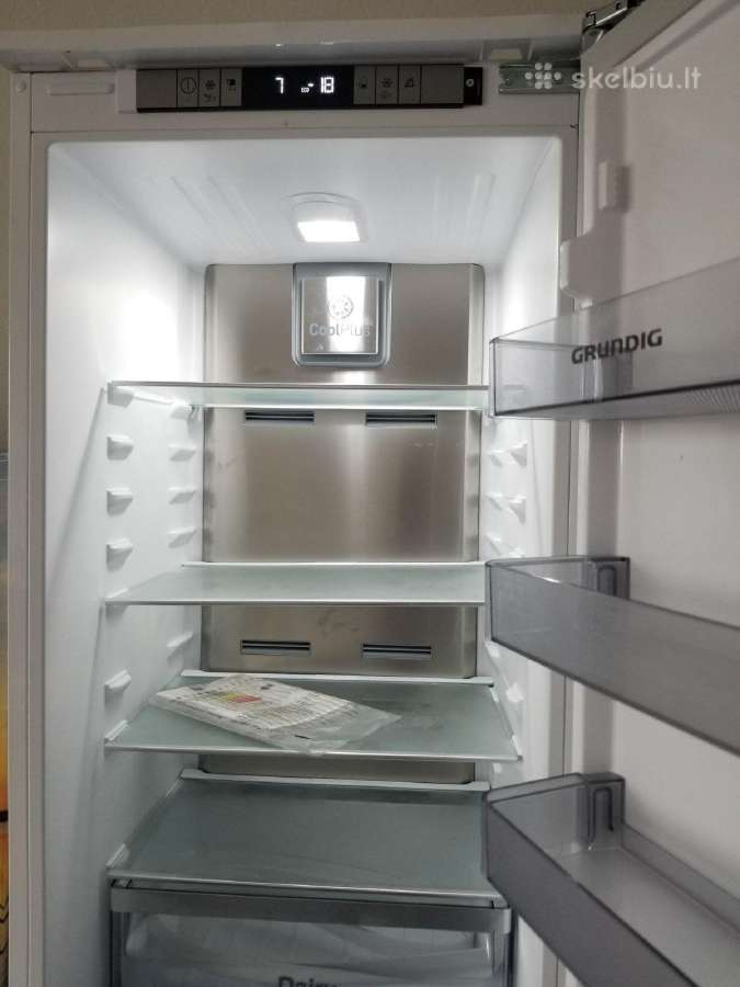 Naujas Įmontuotas šaldytuvas, Grundig - nuotraukos Nr. 3