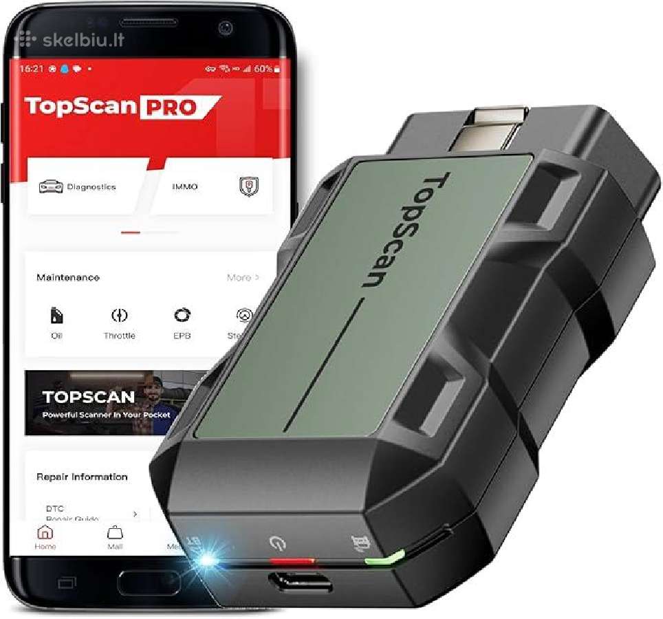 Topdon Topscan Pro diagnostikos įranga