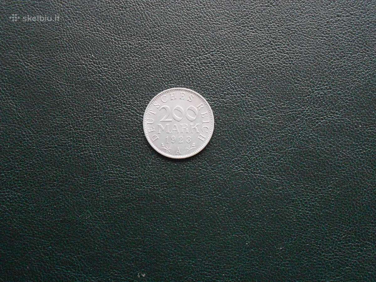 200 markių 1923 Unc Vokietija