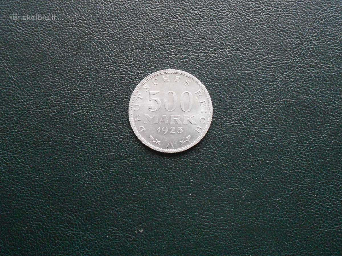 500 markių 1923m Unc Vokietija