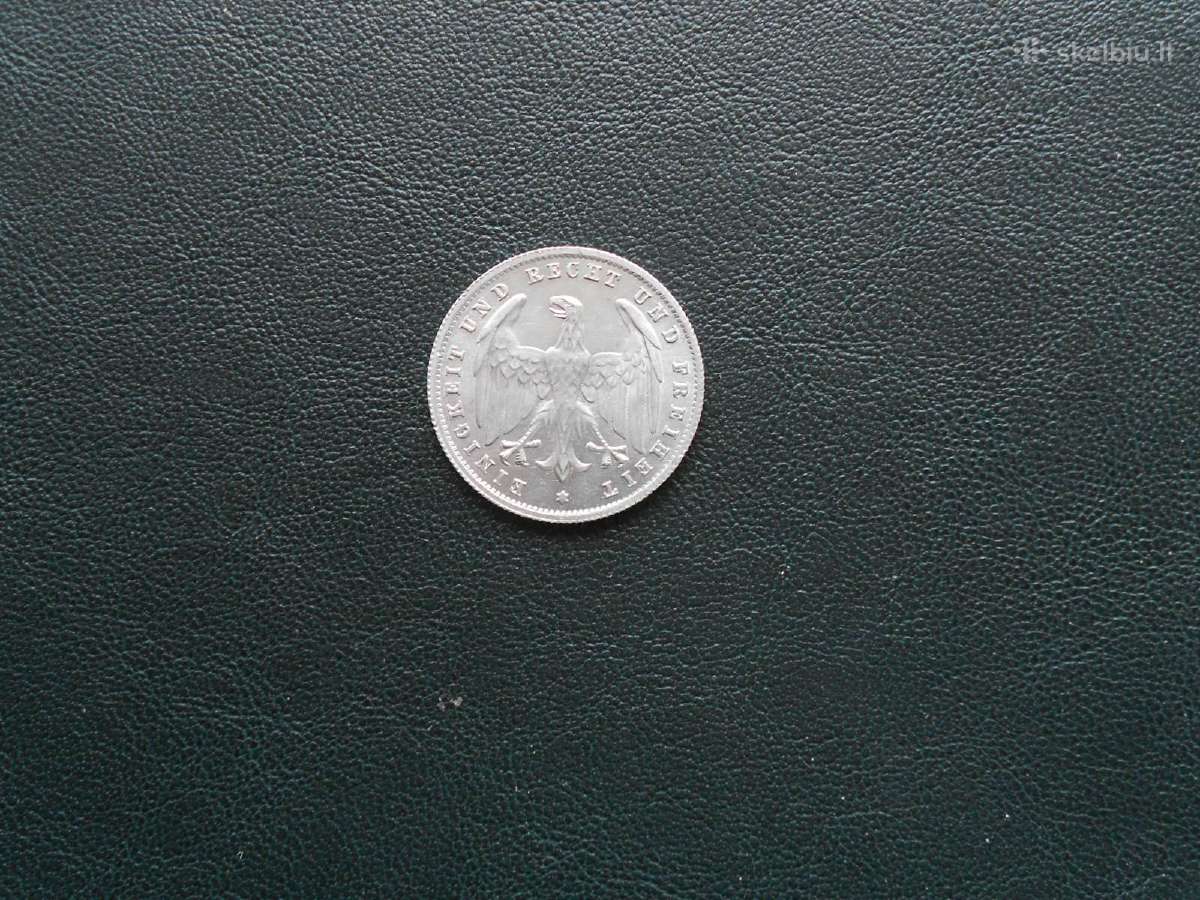 500 markių 1923m Unc Vokietija - nuotraukos Nr. 2