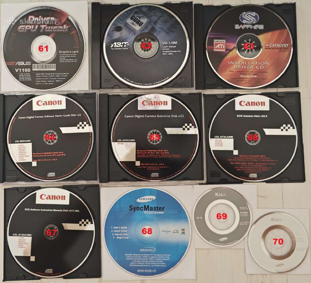 Nauji, naudoti: Dvd+rw/+r/-r/-rom, CD-rw/-r/-rom - nuotraukos Nr. 4