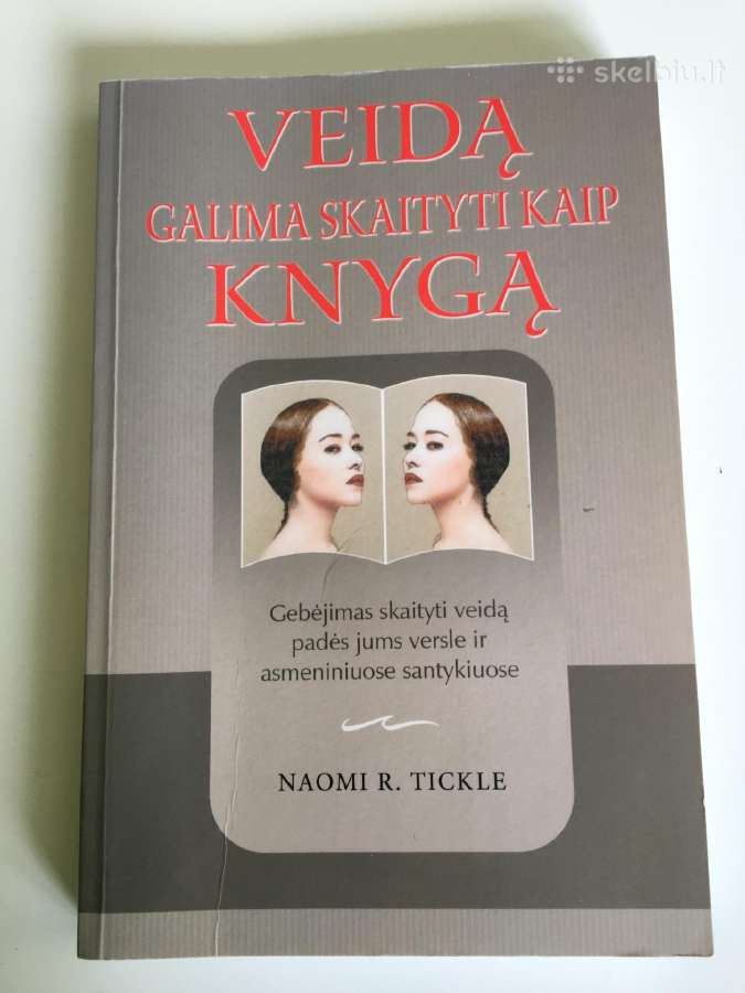 Veidą galima skaityti kaip knygą